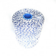 Ficelle 1 kg bleu et blanc