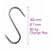 Crochet en Esse  pour Boucherie Charcuterie