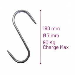 Crochet en Esse  pour Boucherie Charcuterie