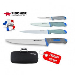 mallette avec 4 couteaux fischer