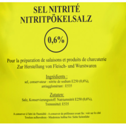 sel nitrité