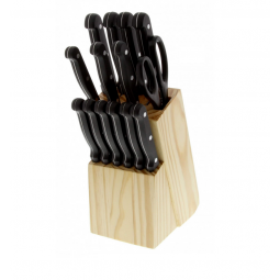Bloc couteaux Pradel Excellence Macao - 17 pièces manches rivetés