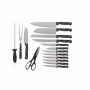 Bloc couteaux Pradel Excellence Macao - 17 pièces manches rivetés