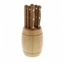 bloc de 6 couteaux Rustika Pradel Excellence