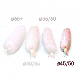 Boyaux Naturel de Porc pour Saucissons Sec - Suivant de coche ø45/50mm