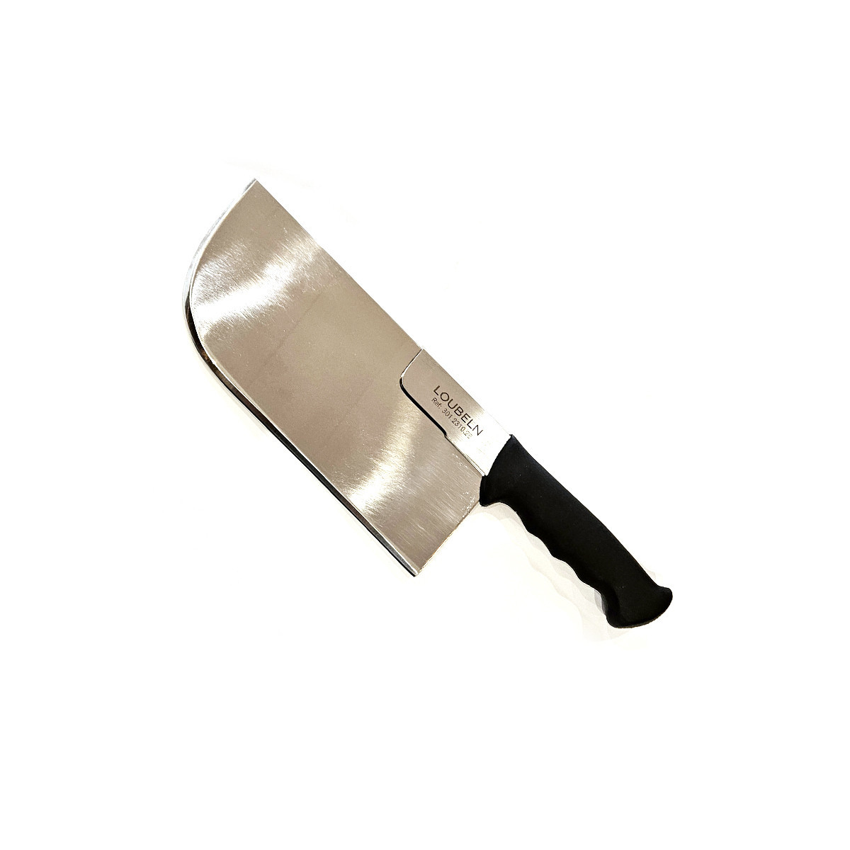 Feuille inox dos droit 27 cm