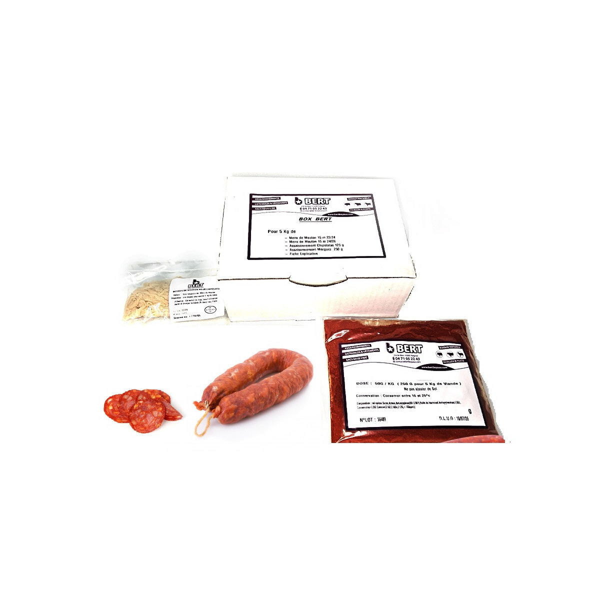 BOX Chorizo a faire cuire ou a faire séché