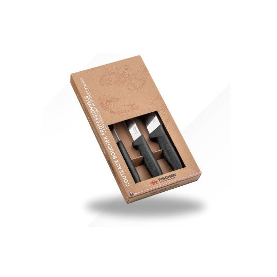 3 Couteaux de Boucher