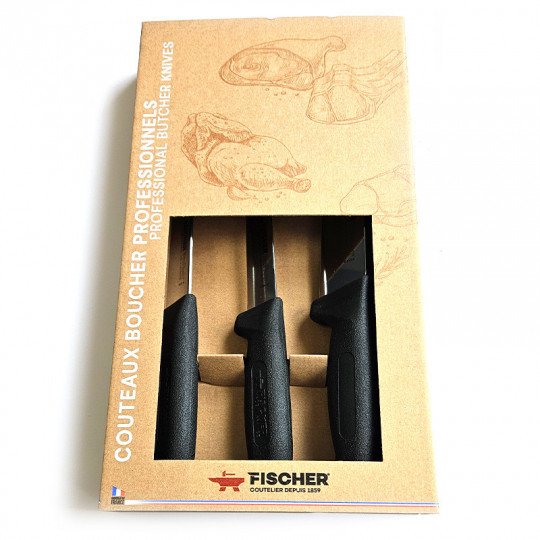 3 Couteaux de Boucher
