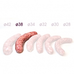 Boyaux de Porc  SUR TUBES ø 38mm,60m