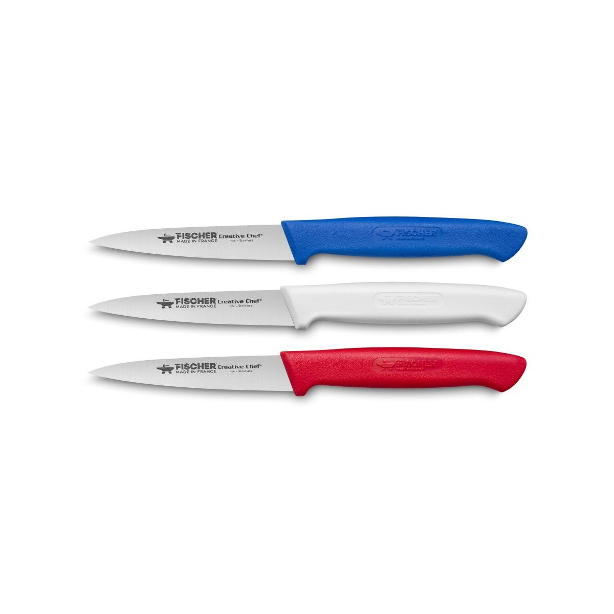 LOT DE 3 OFFICES BLEU-BLANC-ROUGE - FISCHER BARGOIN