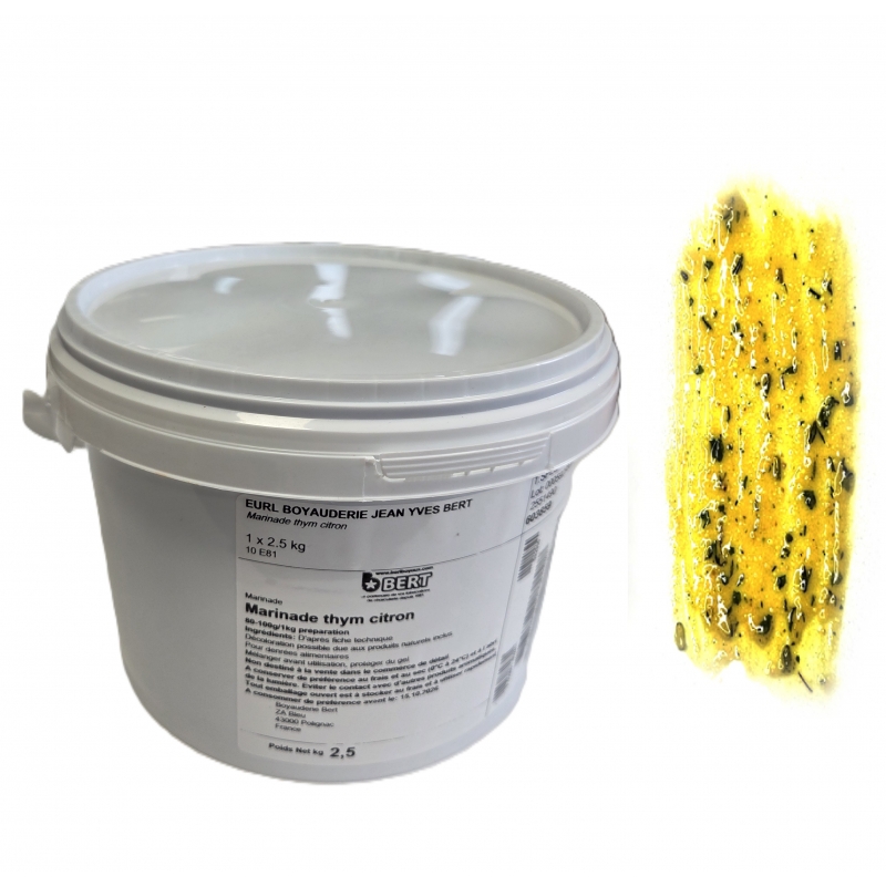 Marinade Thym Citron 2,5 Kg