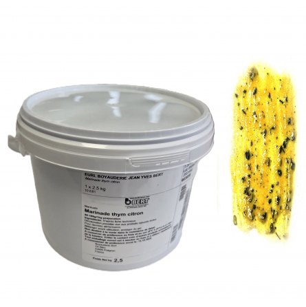 Marinade Thym Citron 2,5 Kg Marinade Thym Citron 2,5 Kg