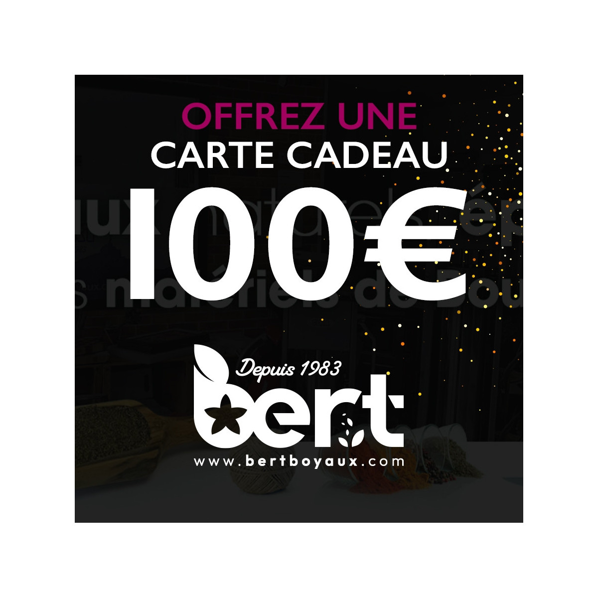 Carte cadeau 100€