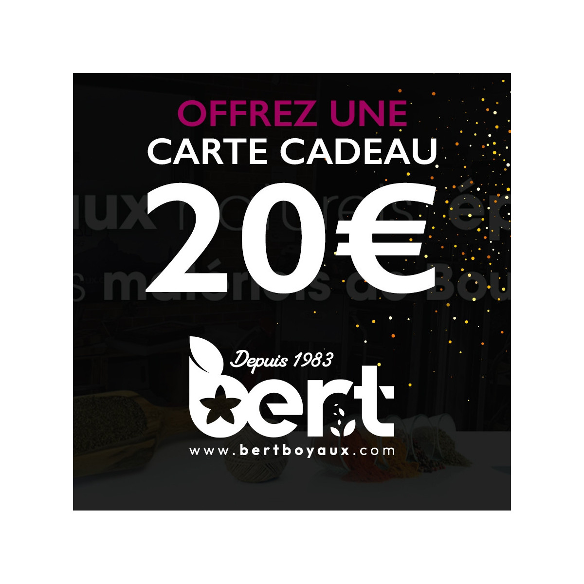 Carte cadeau 20€