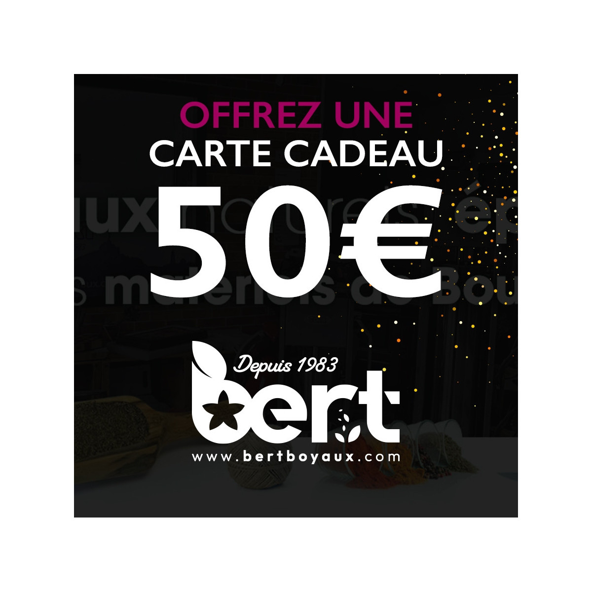 Carte cadeau 50€