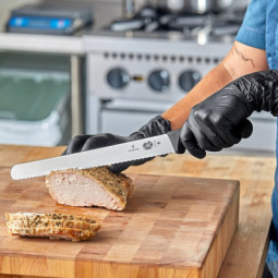 Couteau dentée Victorinox a JAMBON SEC 30 cm