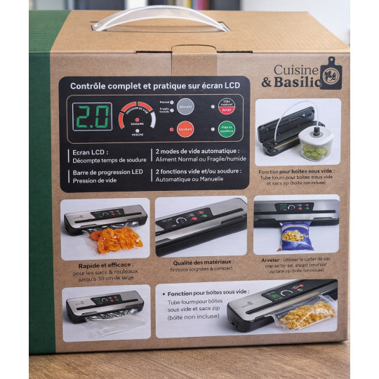 machine sous vide pour la conservation de vos aliments