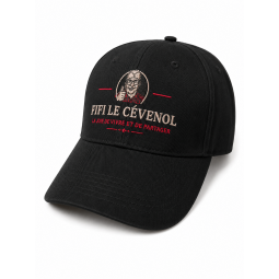 casquette noir fifi le cevenol