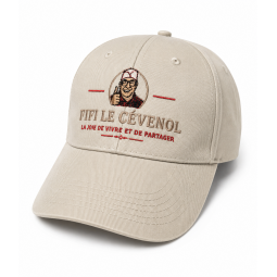 Casquette Beige Fifi le Cevenol