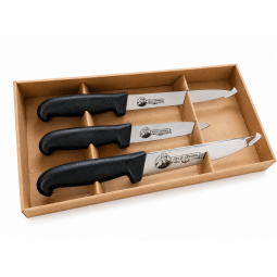 Coffret Couteaux Noir Fifi le Cevenol
