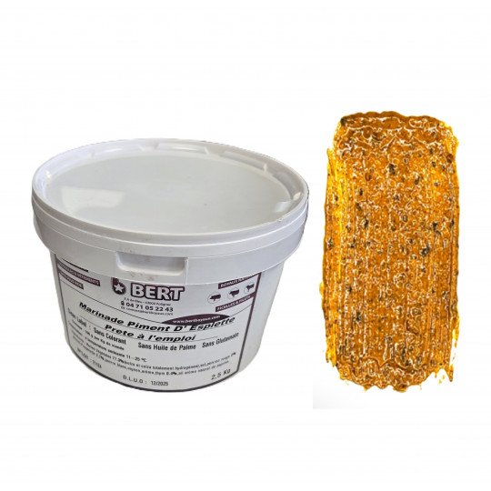 Marinade Piment Espelette 2,5 Kg