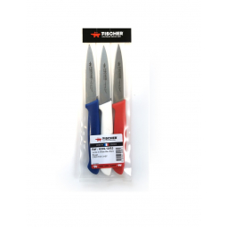 LOT DE 3 OFFICES BLEU-BLANC-ROUGE - FISCHER BARGOIN