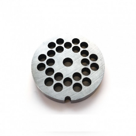 Grille En Acier Diamètre 8 Mm Pour Hachoir Manuel N°10/12 - Marque REBER, Neuve