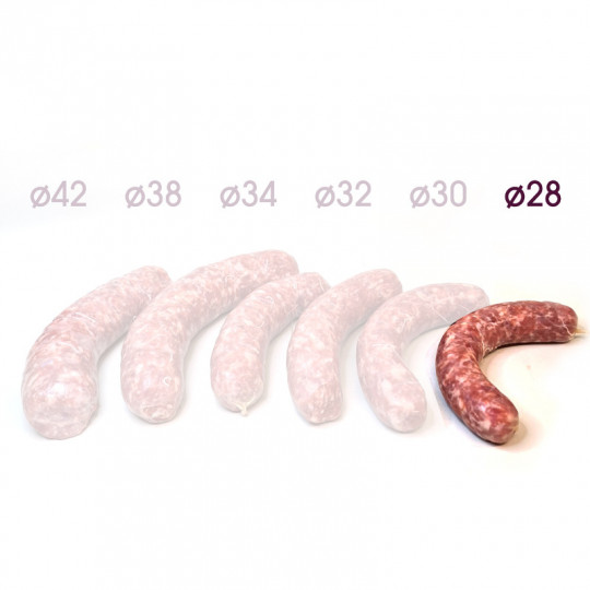 Boyaux de Porc 60m pour fabrication de Saucisses, boudins