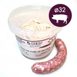 Boyaux de Porc 60m pour fabrication de Saucisses, boudins