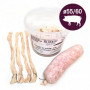 Boyaux naturel Suivant de Porc 55/60 mm pour saucissons sec