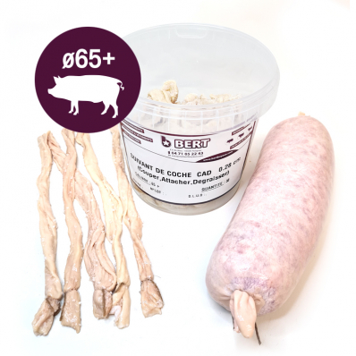 Boyaux Naturels porc, boeuf et mouton pour Saucissons, merguez