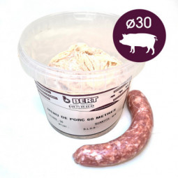 Boyaux de Porc 60m pour fabrication de Saucisses, boudins